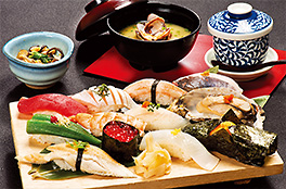 寿司三昧定食の写真
