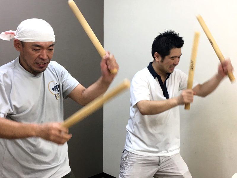 魂の『祝い締め』のために！和太鼓を習う！