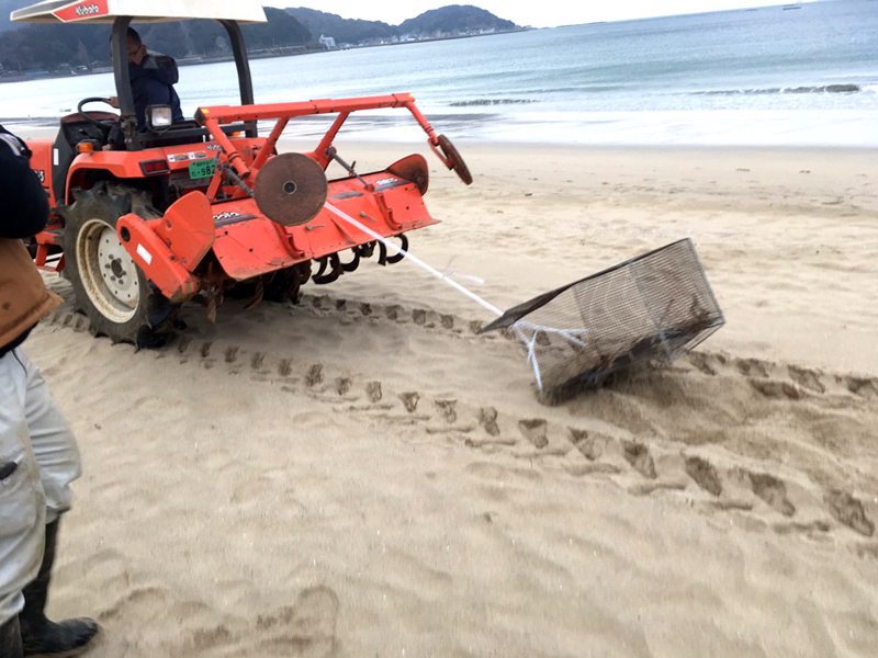 浜掃除機を作る！