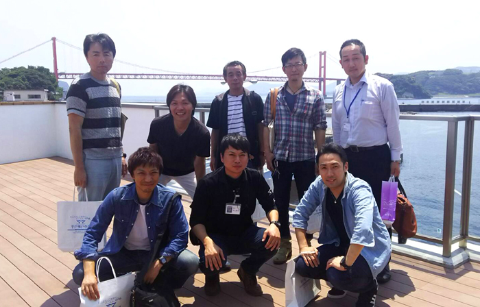 新たな魚種を求めて ～うちわ海老を生け簀に～