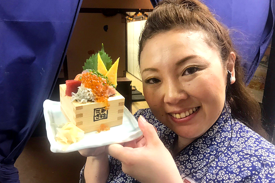 所沢店新名物・升寿司を作ろう！
