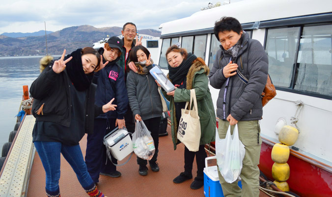 マナミの花嫁修業・番外編 ～ワカサギ釣りに挑戦！～