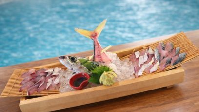 【難波店】新鮮養殖サバを刺身で堪能！ざうお難波本店の泳ぎサバ