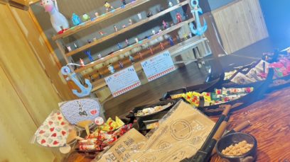 【難波本店】お子様に大人気！春休みは縁日開催！