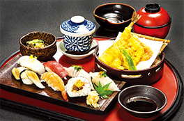 寿司定食の写真